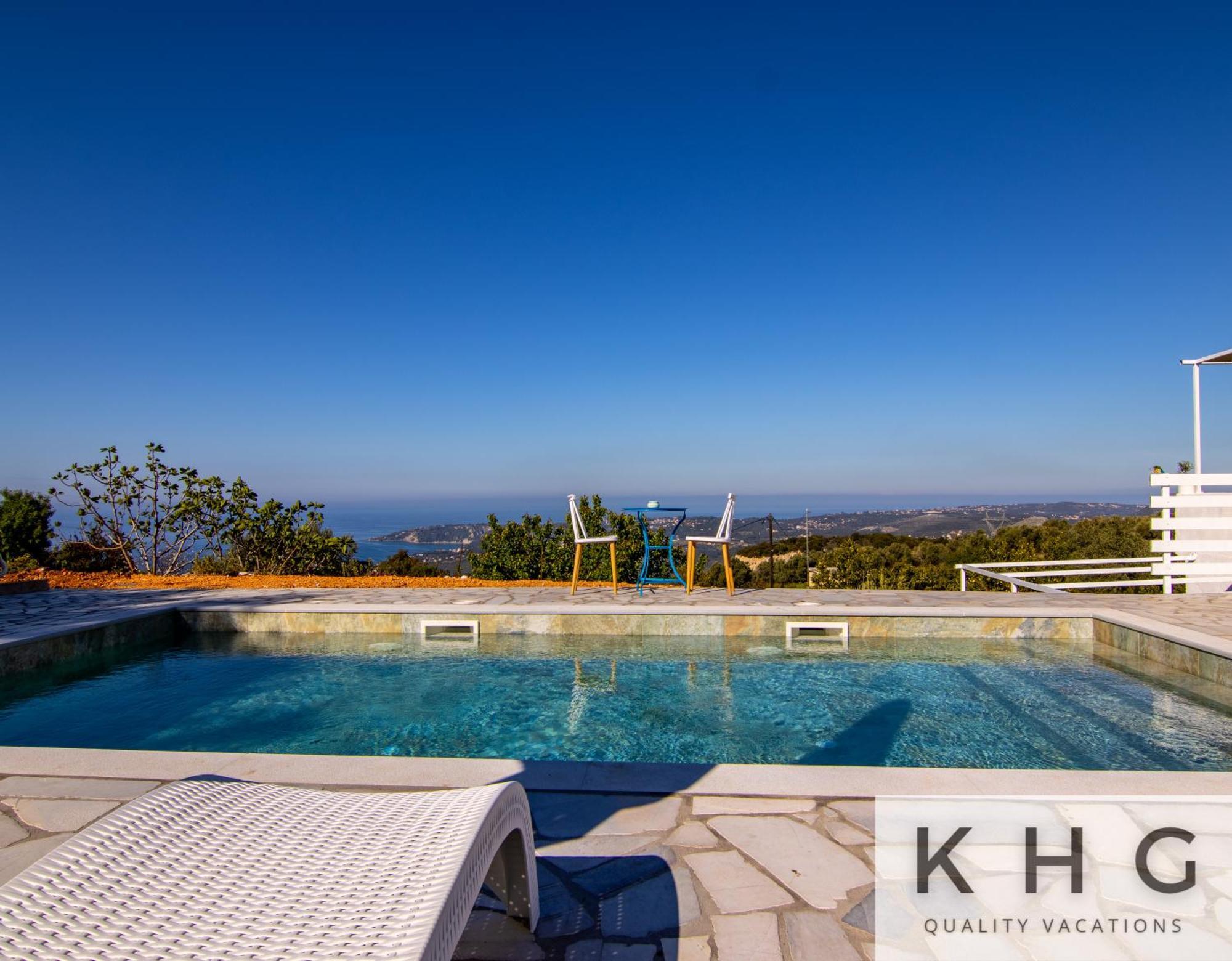 Skoumas Villa Surrounded By Olive Trees! Vlachata Екстер'єр фото