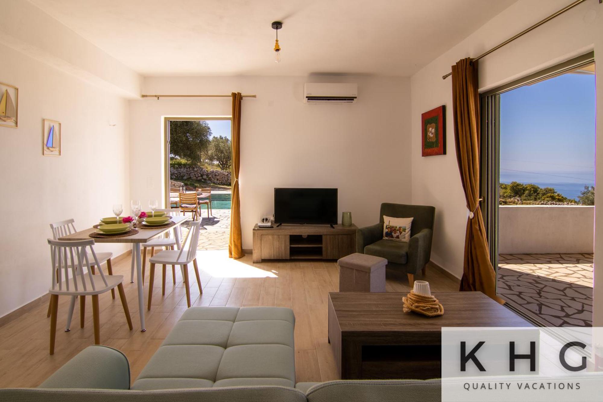 Skoumas Villa Surrounded By Olive Trees! Vlachata Екстер'єр фото
