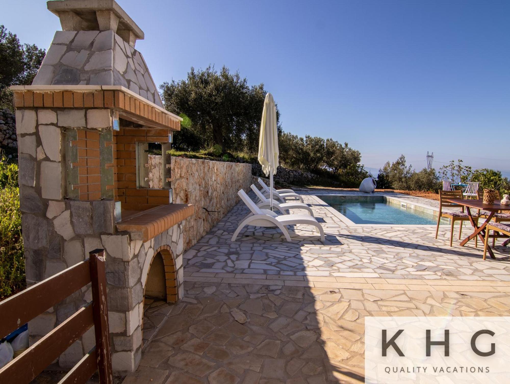 Skoumas Villa Surrounded By Olive Trees! Vlachata Екстер'єр фото