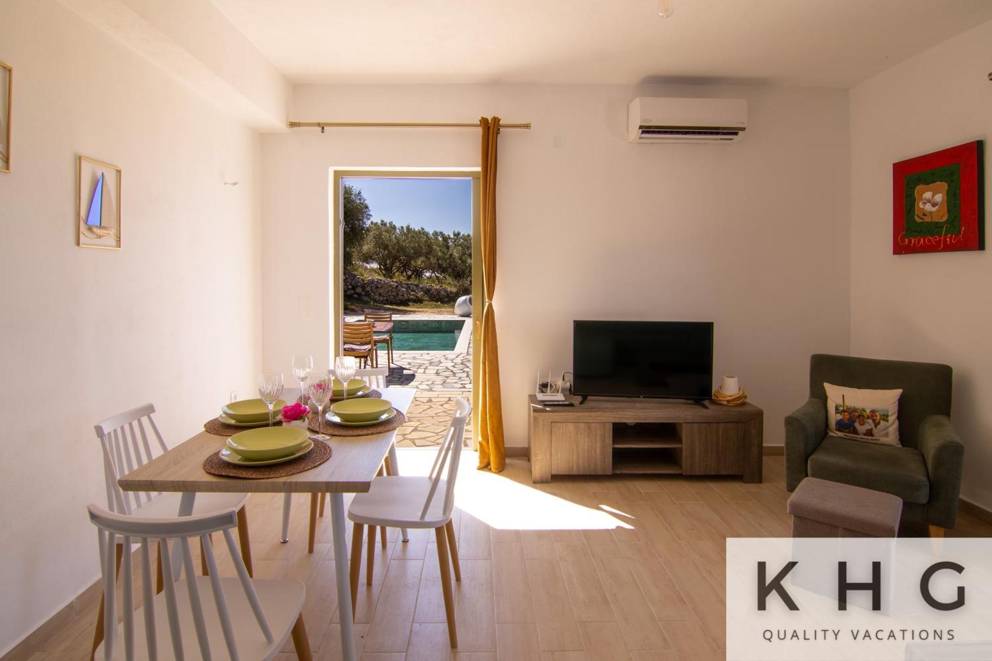 Skoumas Villa Surrounded By Olive Trees! Vlachata Екстер'єр фото